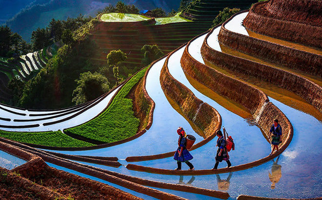 Mu Cang Chai has been recognized as one of the 25 most stunningly beautiful places in the world. Mu Cang Chai has been recognized as one of the 25 most stunningly beautiful places in the world.