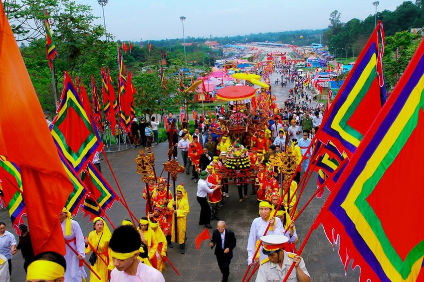 The Hung Kings Temple Festival is one of Vietnam’s biggest The Hung Kings Temple Festival is one of Vietnam’s biggest